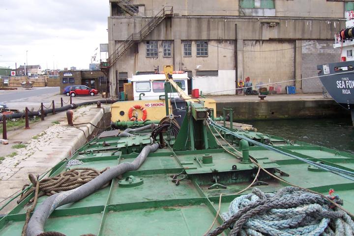 Safe Hand - looking aft