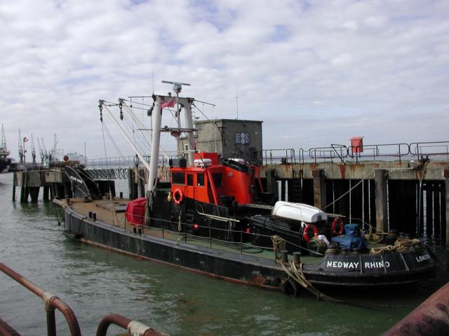 Medway Rhino - port quarter looking forwards