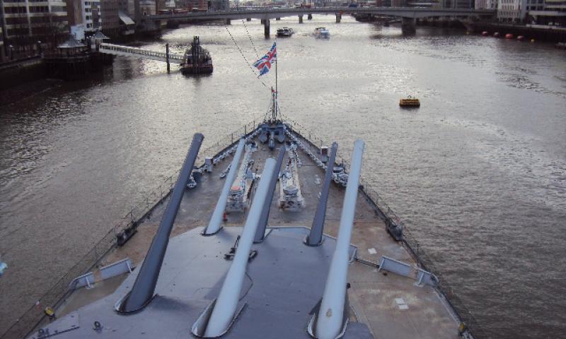 Photo Comp 2012 entry: On board the HMS Belfast