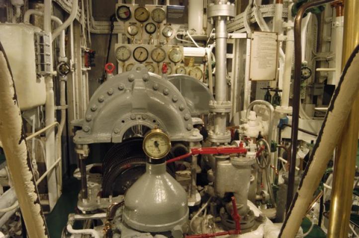 The engine room