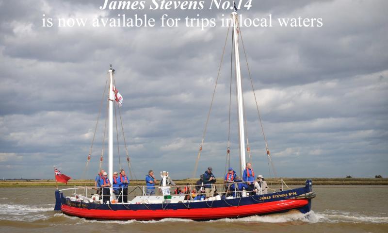 James Stevens No. 14 - underway, starboard view