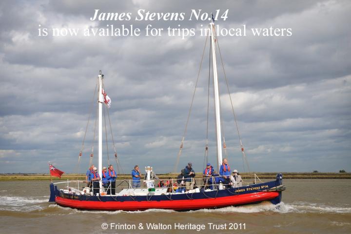 James Stevens No. 14 - underway, starboard view