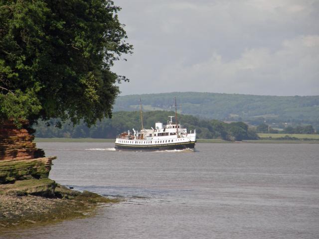 MV Balmoral Passing Beechley