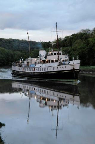 starboard side view