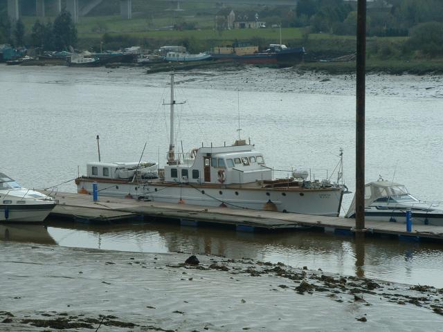 Amiens alongside - starboard side