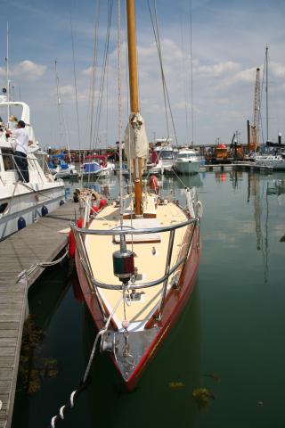 Corrie - bow looking aft