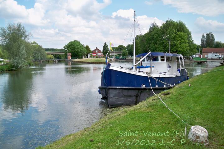 Tommy Lee - on the Lys river at Saint-Venant