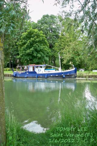 Tommy Lee - on the Lys river at Saint-Venant