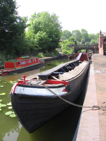 Peacock - bow looking aft