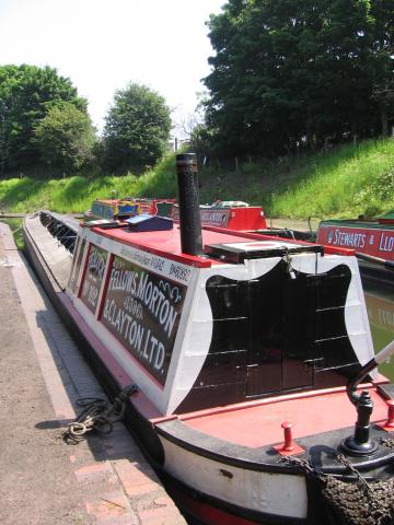 Peacock - cabin doors and stern view