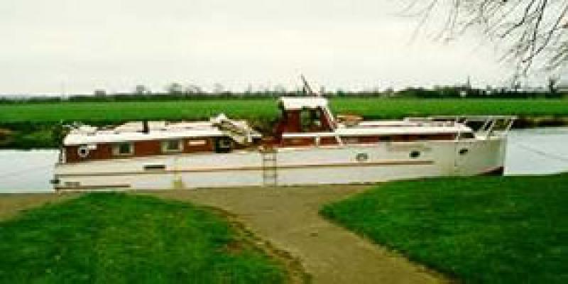 LA BOHEME - moored up, starboard side.