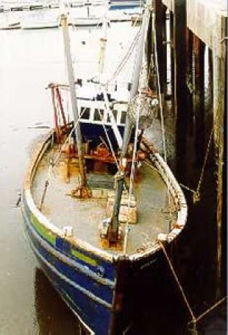 CHRISTINA 2 - bow and main deck looking aft.