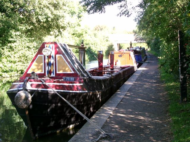 Cyprus moored by the canal