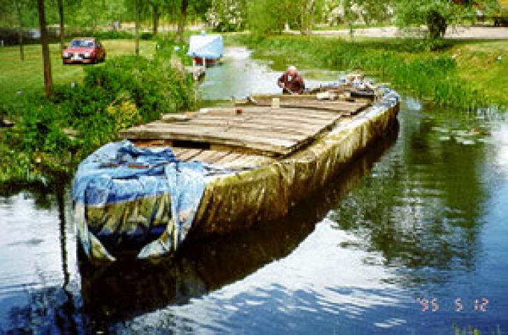 JOHN CONSTABLE - bow from port side looking aft.