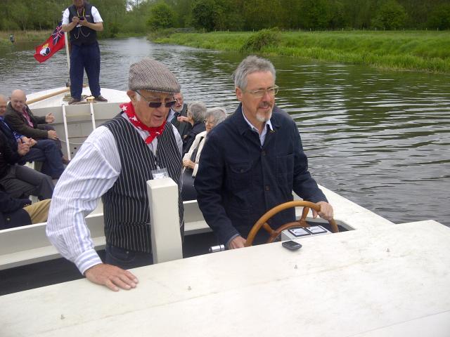 John Constable - launch, Griff Rhys Jones