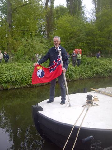 John Constable - launch, Griff Rhys Jones