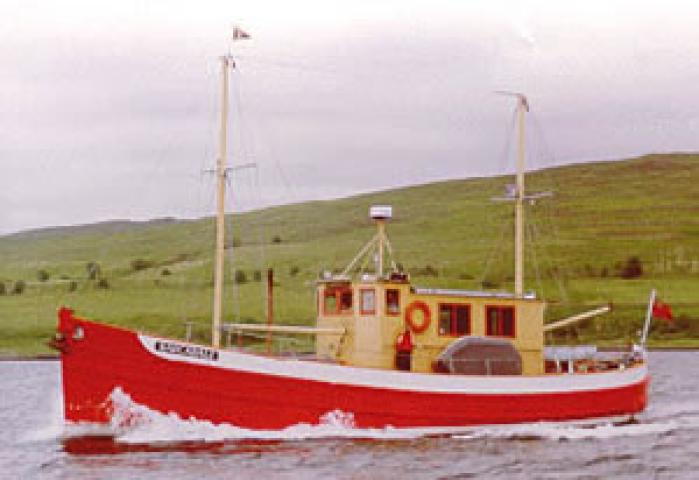 BARCADALE - underway, port side.