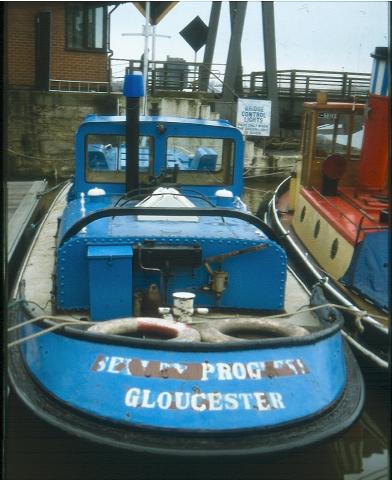 Severn Progress - stern view