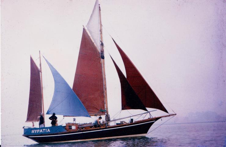 starboard side view