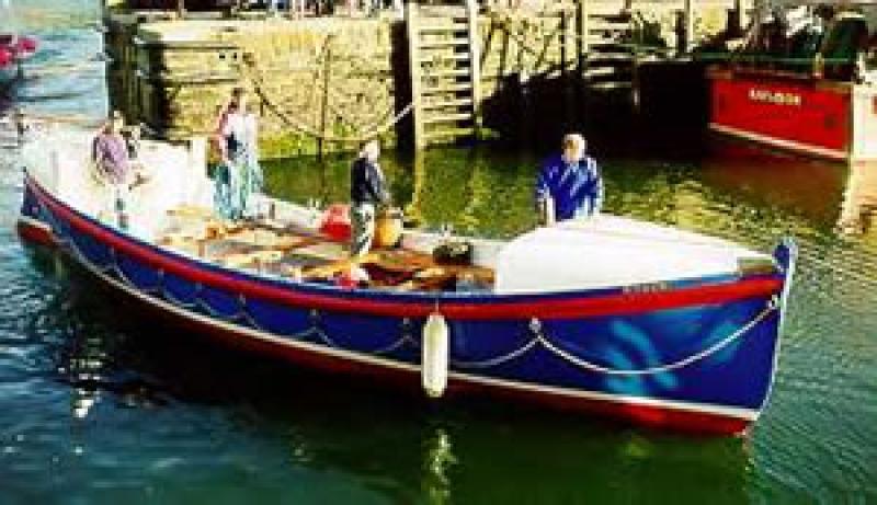 RYDER - starboard bow looking aft.