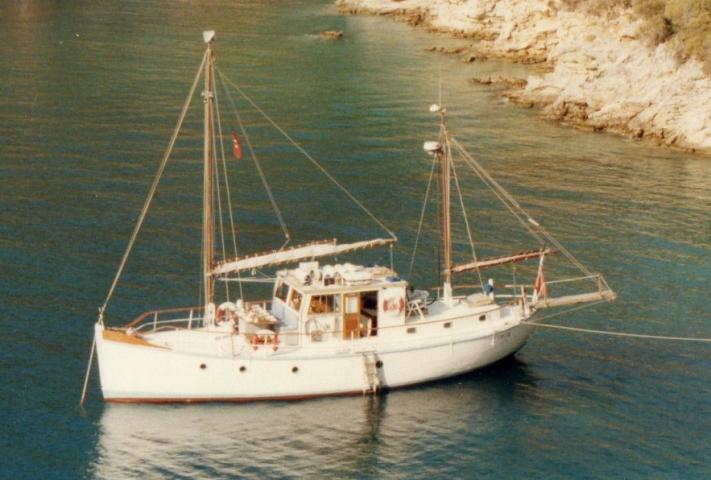 Tricia - under way