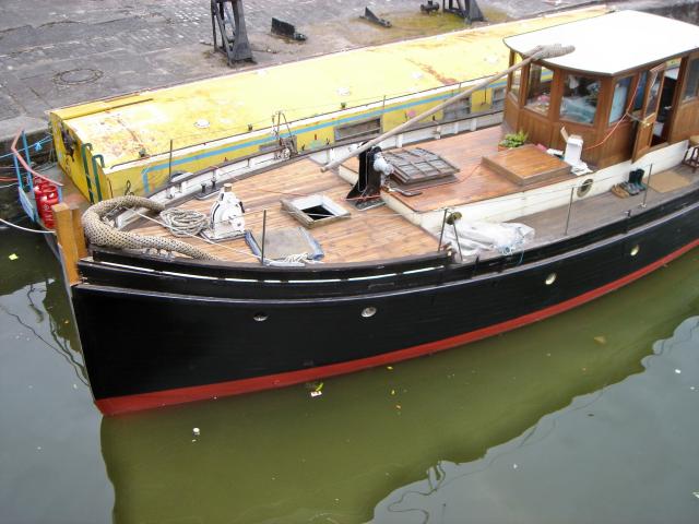 Truant afloat - deck shot