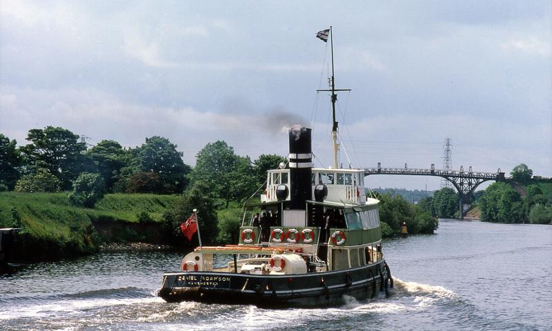 On the Manchester Ship Canal 1981