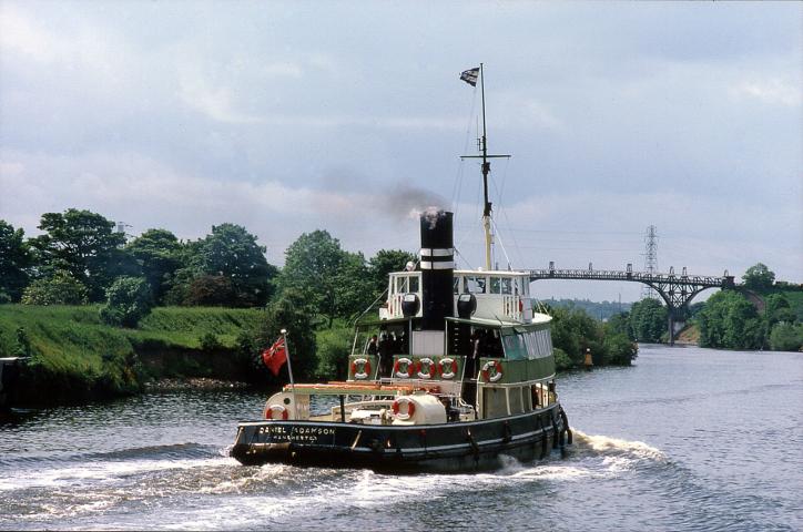 On the Manchester Ship Canal 1981