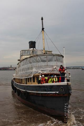 Arriving in Liverpool, May 2014