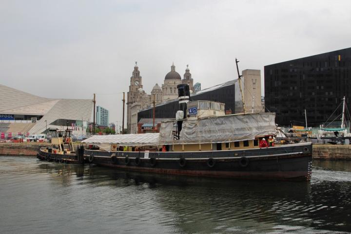 Arriving in Liverpool, May 2014