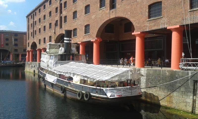 At the Albert Dock, July 2014