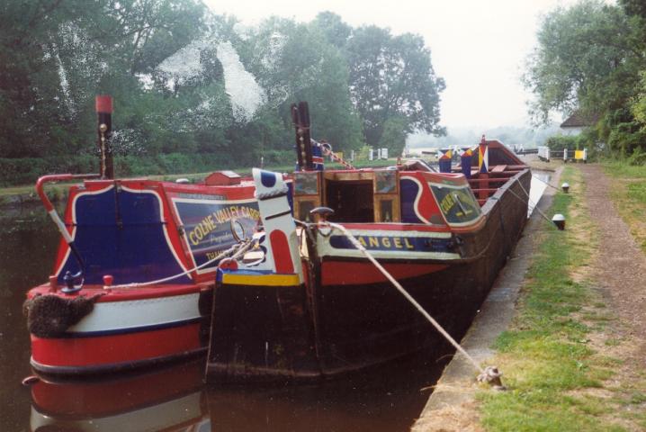 Stern view of Aldgate and Angel