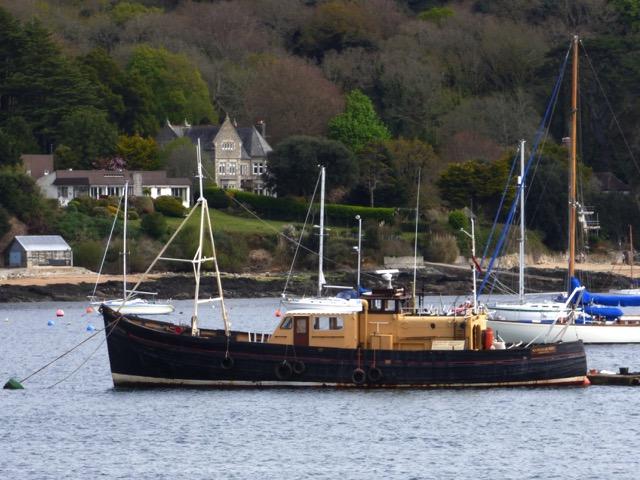 Scotch Queen in Falmouth harbour 13/4/17