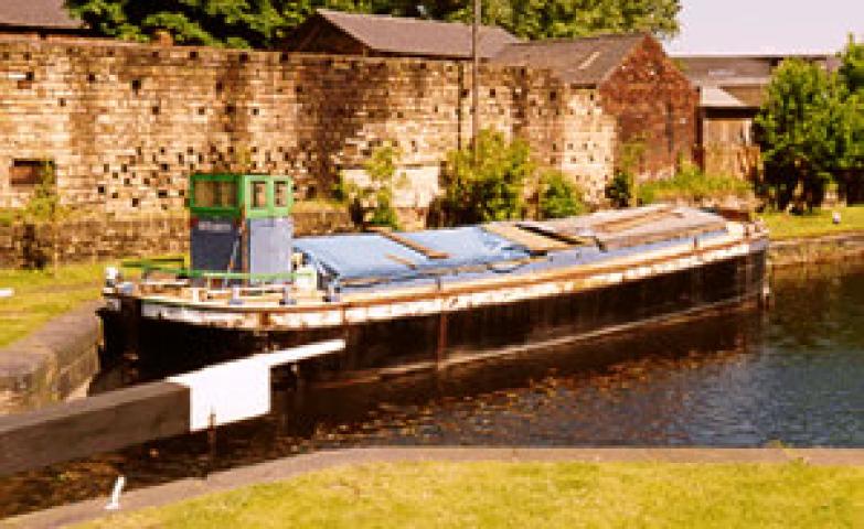 INTEGRITY - moored up. Starboard side.