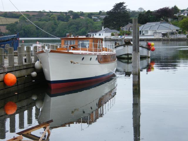 Moored, afloat