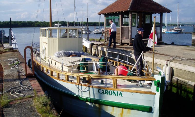 Caronia in dock
