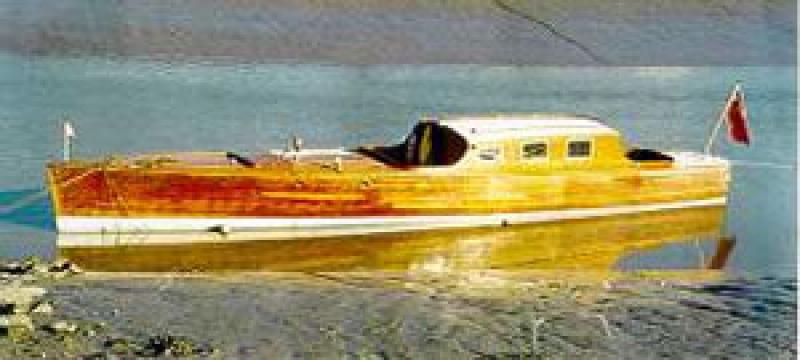 GELYCE - moored at the Swale, port side.