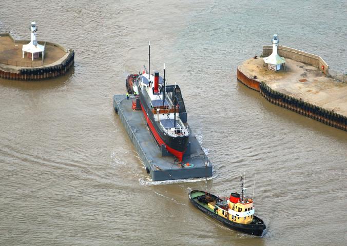 ROBIN at Tilbury Docks