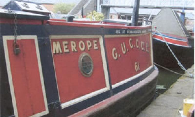 MEROPE - narrow boat at Ellesmere Port