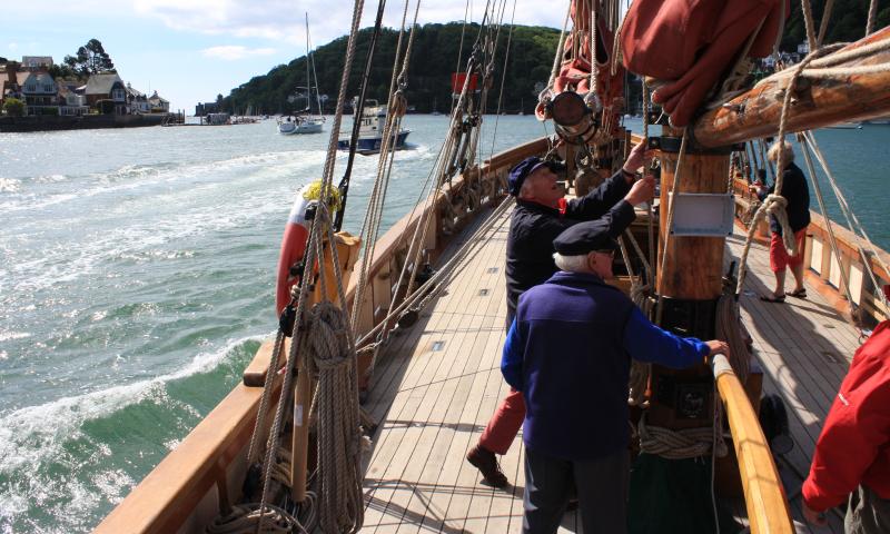 Sailing at Dartmouth 2013