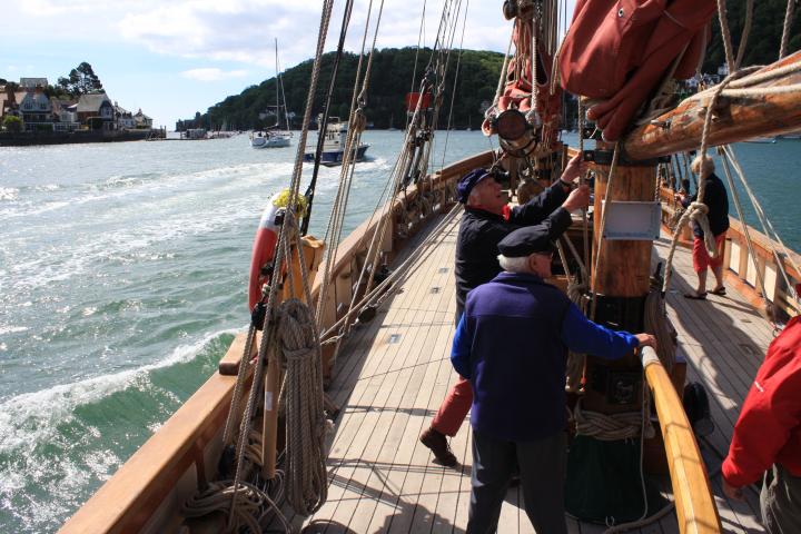 Sailing at Dartmouth 2013