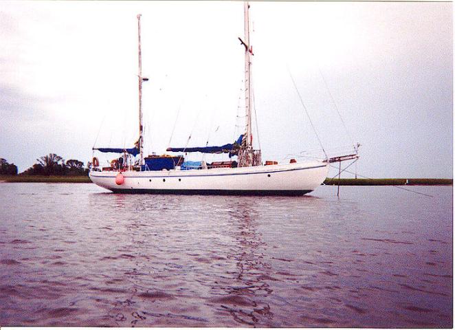 starboard side view