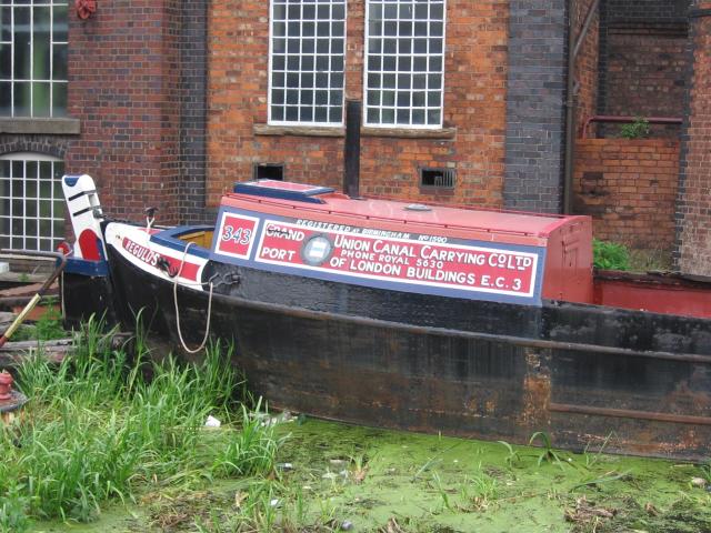 Regulus at Ellesmere Port, 2007, starboard quarter