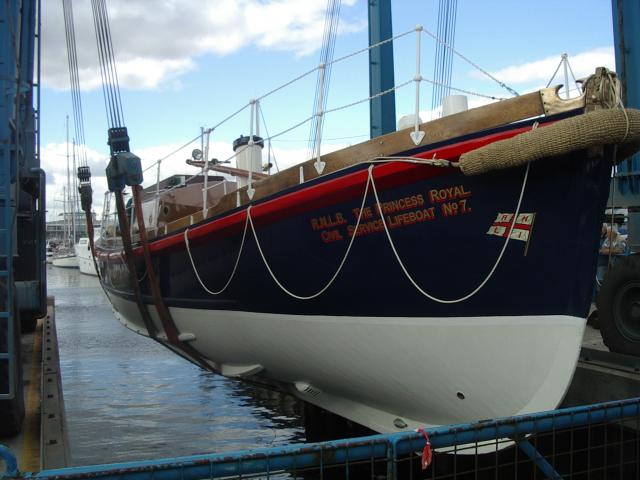 The Princess Royal - starboard bow