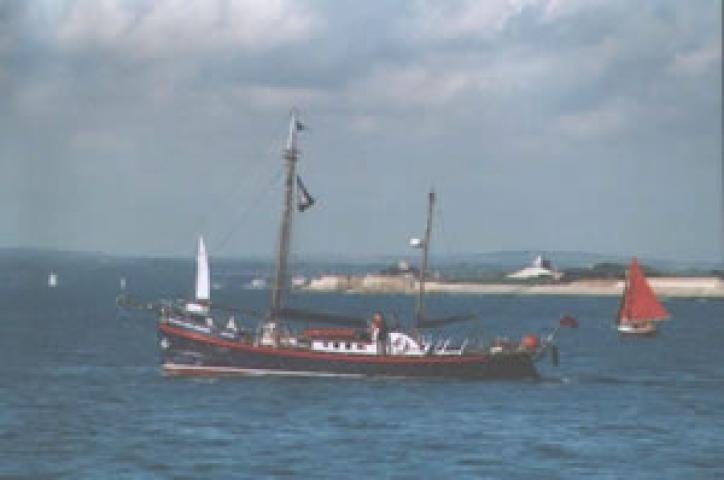 William & Kate Johnston - port side view