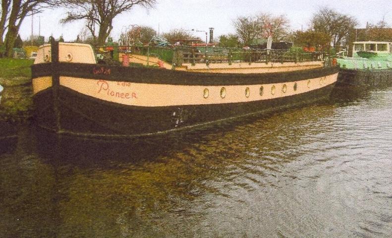 PIONEER, port side view