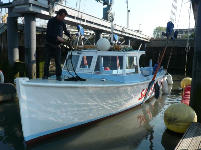 Nomad going back into water