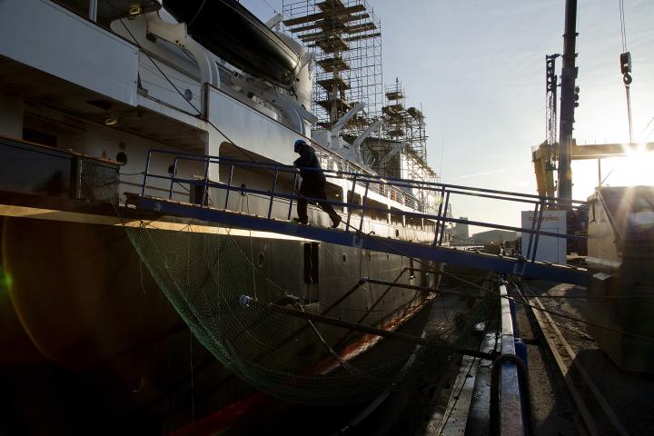 Photo Comp 2012 entry: RY Britannia - in dry dock