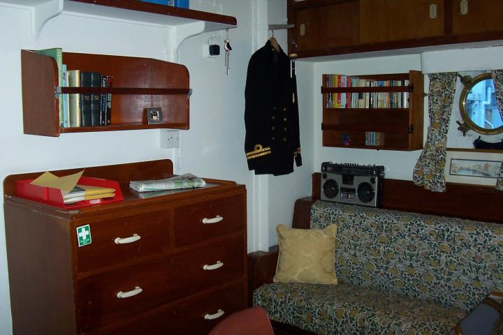 Royal Yacht Britannia - accommodation