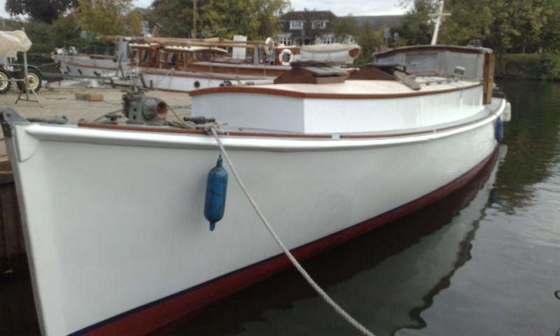 port side bow view